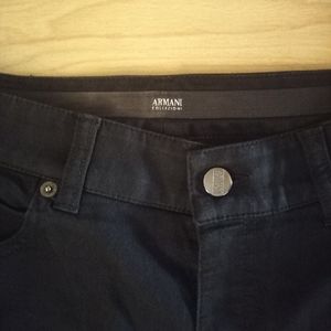 Armani Collezioni Soft Denim Jeans Cotton Blend